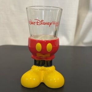 Walt Disney World Mickey Mouse Feet Shot Glass